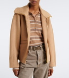 Varley Mayra striped polo sweater