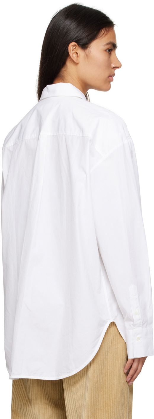 Teurn Studios SSENSE Exclusive White Viola Shirt