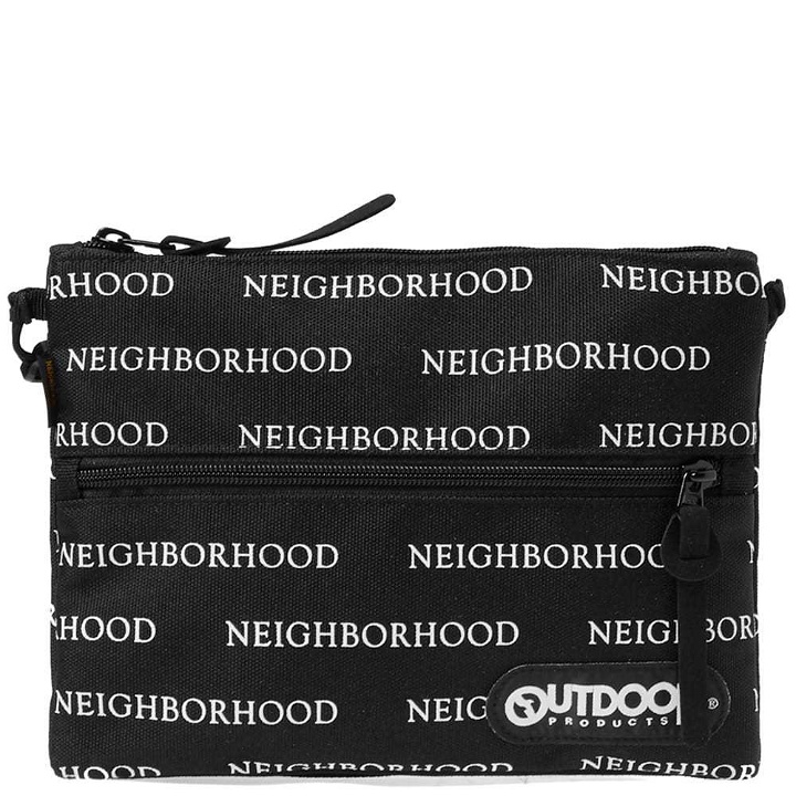Photo: Neighborhood x Outdoor Products International E-Musette Bag Black