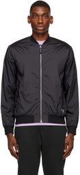 Missoni Sport Navy Nylon Bomber Jacket