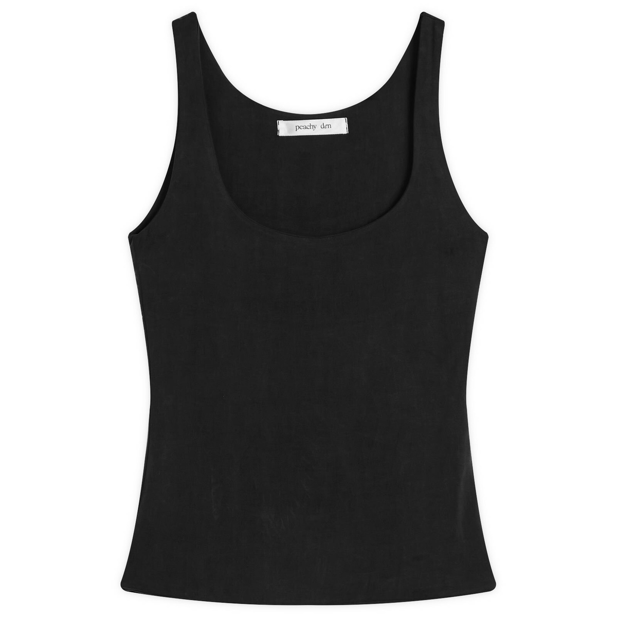 Peachy Den Women's Kylie Vest Top in Graphite