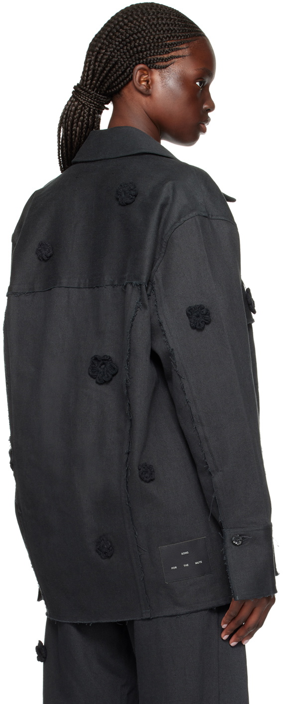 Song for the Mute Black Daisy Jacket