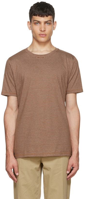 Photo: A.P.C. Brown Aymeric T-Shirt