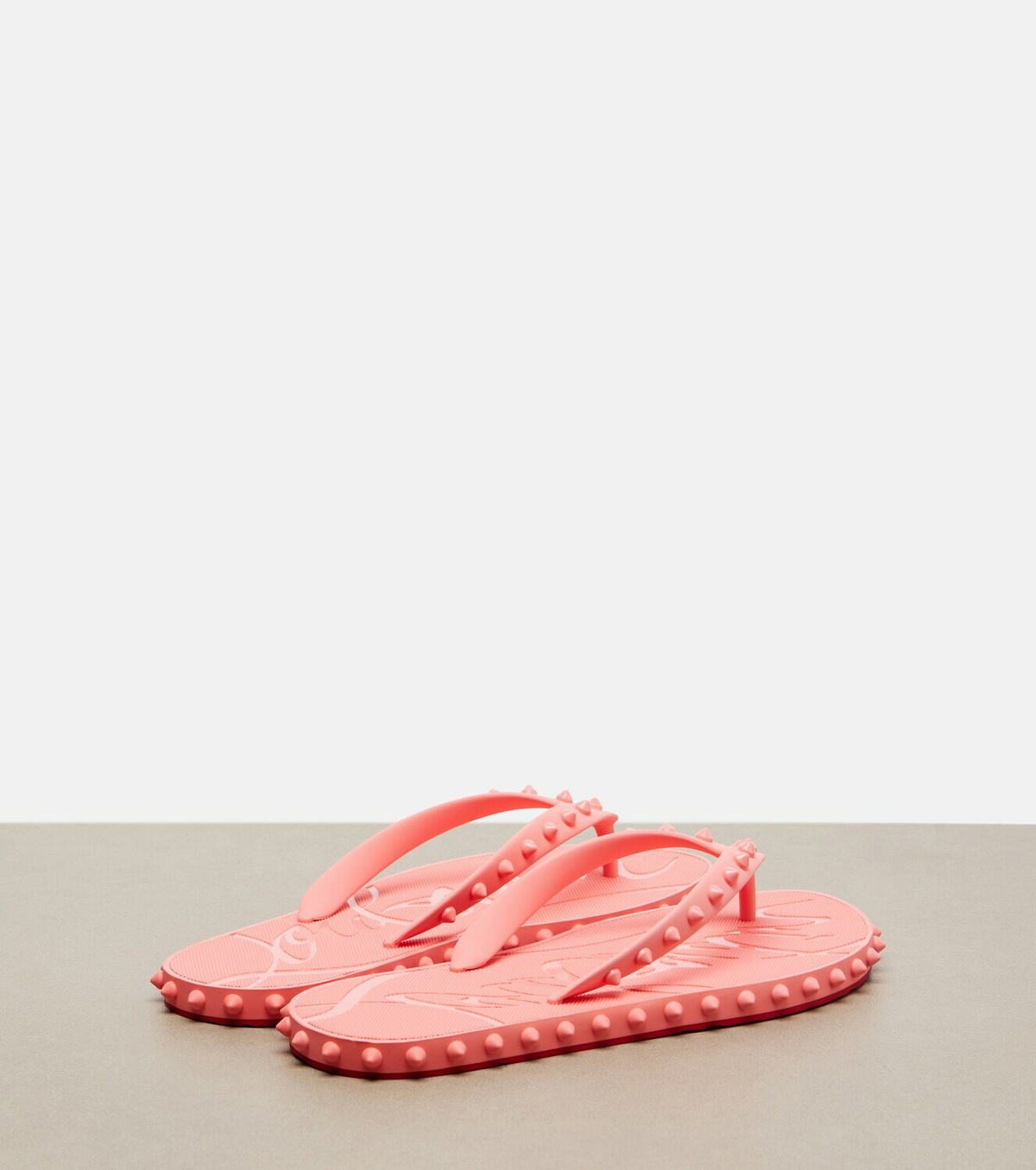 Christian Louboutin Super Loubi Flip spiked thong sandals