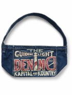 KAPITAL - Guiding Light Printed Denim Messenger Bag