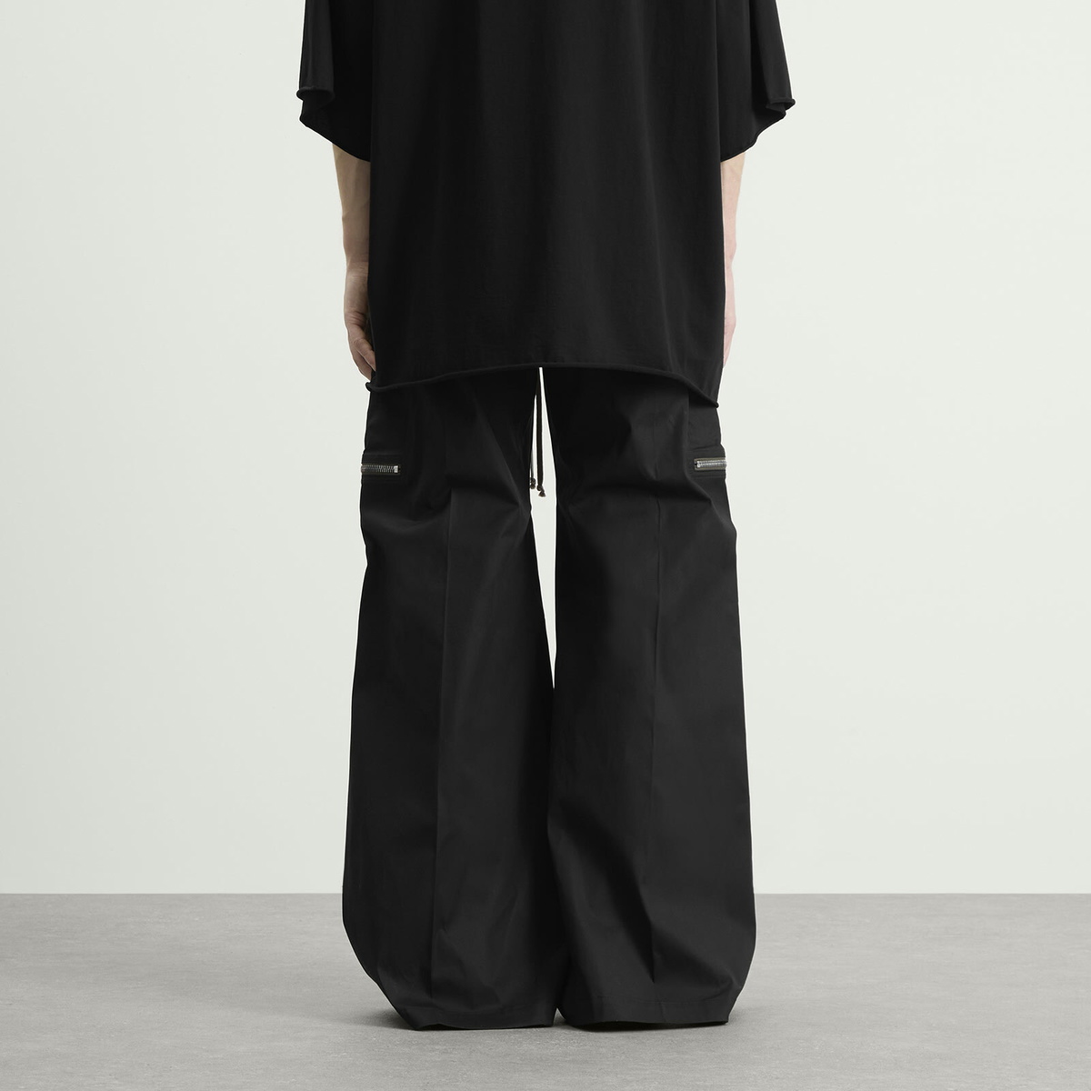 Rick Owens Men's Heizer Belas Trousers in Black Rick Owens