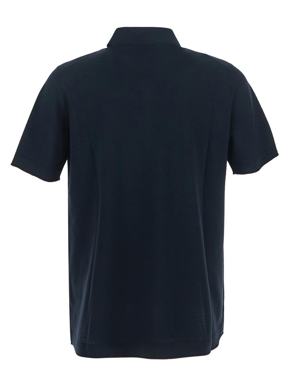 Goes Botanical Perforated Polo Shirt