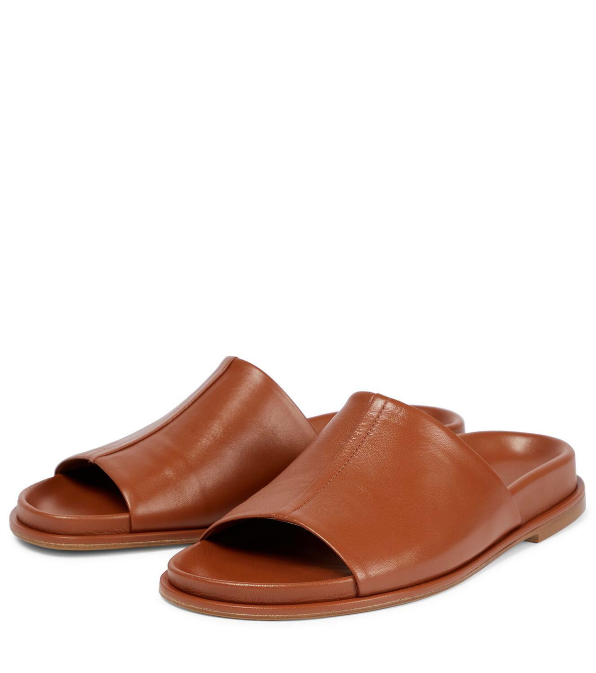Aeyde Ada leather slides
