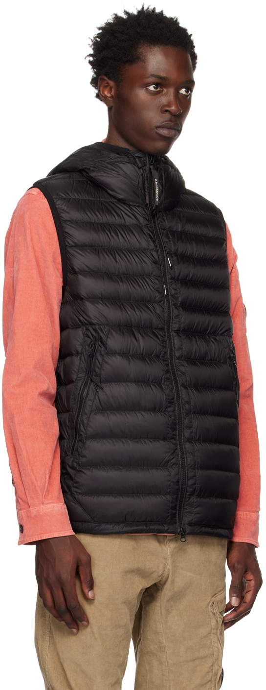 C.P. Company Black D.D. Shell Goggle Down Vest C.P. Company