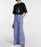 Loewe - Striped cotton pants