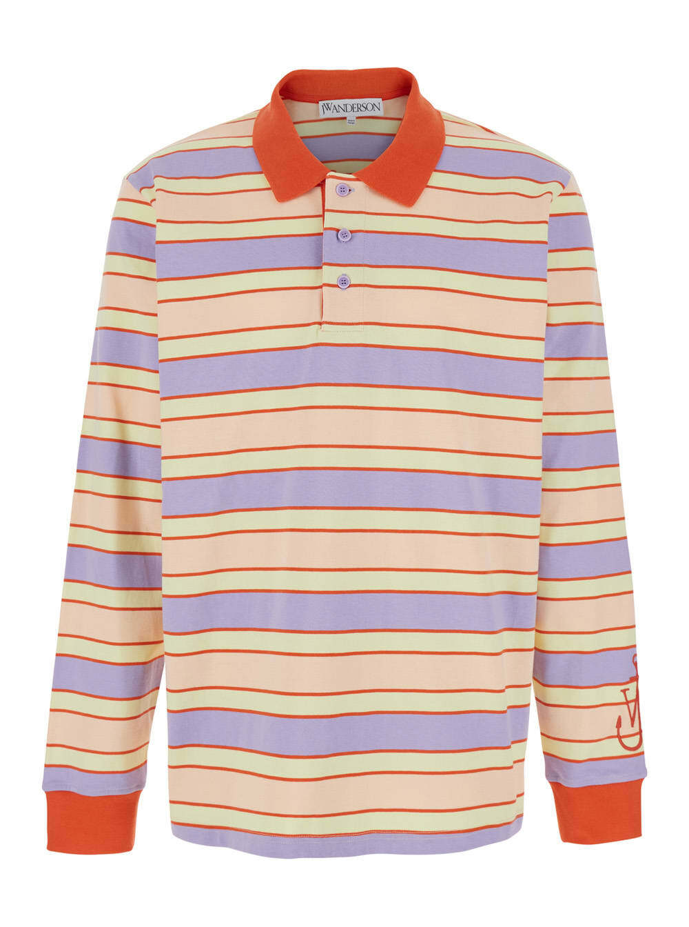 JW Anderson Pink Printed Long Sleeve T-Shirt JW Anderson