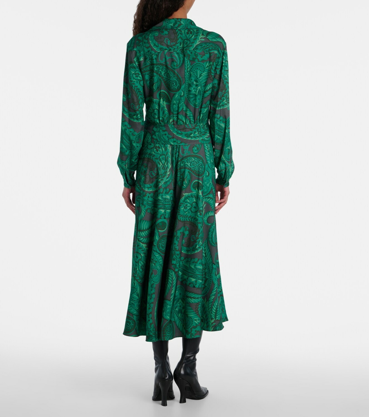 Etro Belted midi dress