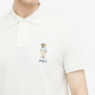 Polo Ralph Lauren Men's Regatta Bear Polo Shirt in Deckwash White