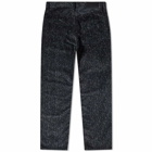 Sunflower Men's Loose Cord Trouser in Black