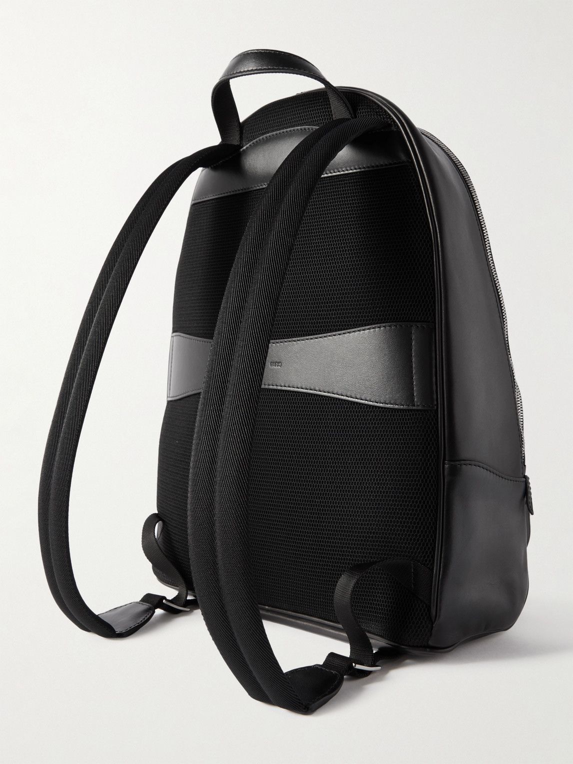 Berluti - Scritto Logo-Debossed Leather Backpack