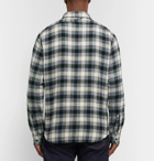 Alex Mill - Checked Cotton-Flannel Overshirt - Anthracite