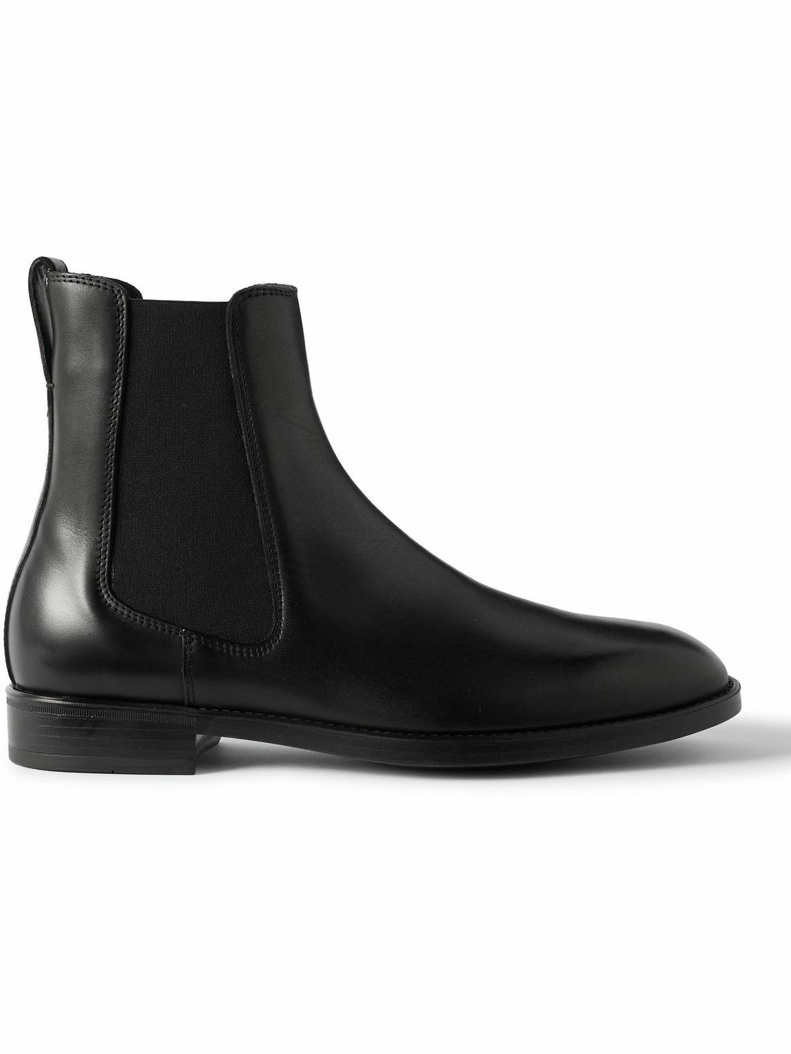 TOM FORD - Robert Burnished-Leather Chelsea Boots - Black TOM FORD