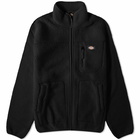 Dickies Men's Mount Hope Sherpa Fleece Jacket in Black