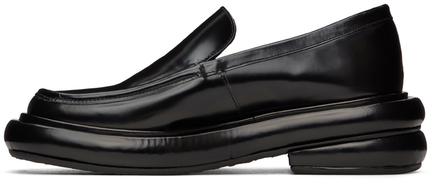 靴 ECKHAUS LATTA Black Stacked Loafers Eckhaus Latta Black Stacked Loafers Eckhaus Latta