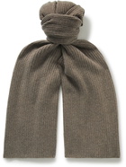 James Perse - Thermal Ribbed Recycled Cashmere Scarf