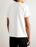 Alexander McQueen - Logo-Print Cotton-Jersey T-Shirt - White