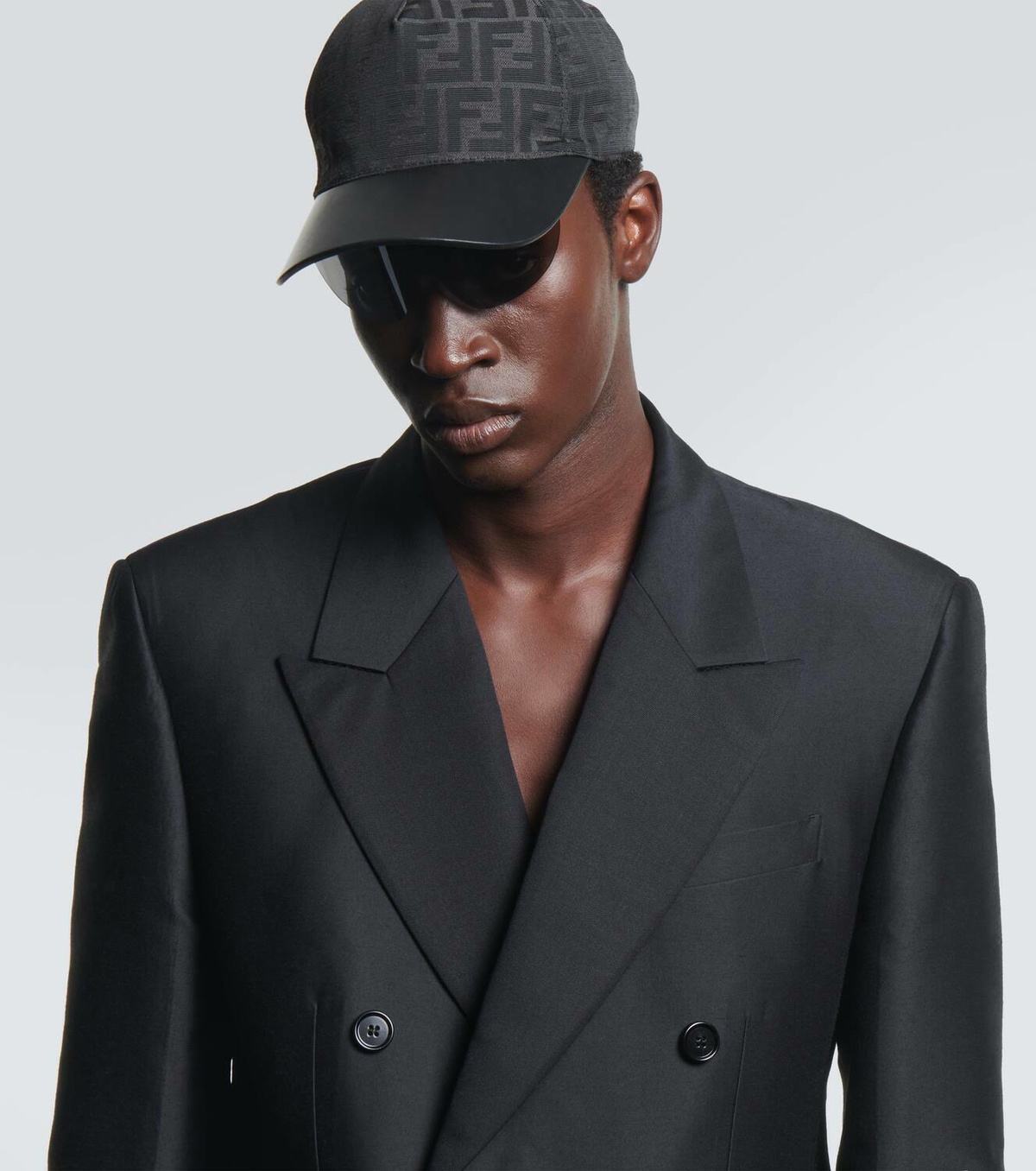 VIP【送料関税込】FENDI FF BASEBALL CAP Fendi FF baseball cap with sunglasses Fendi
