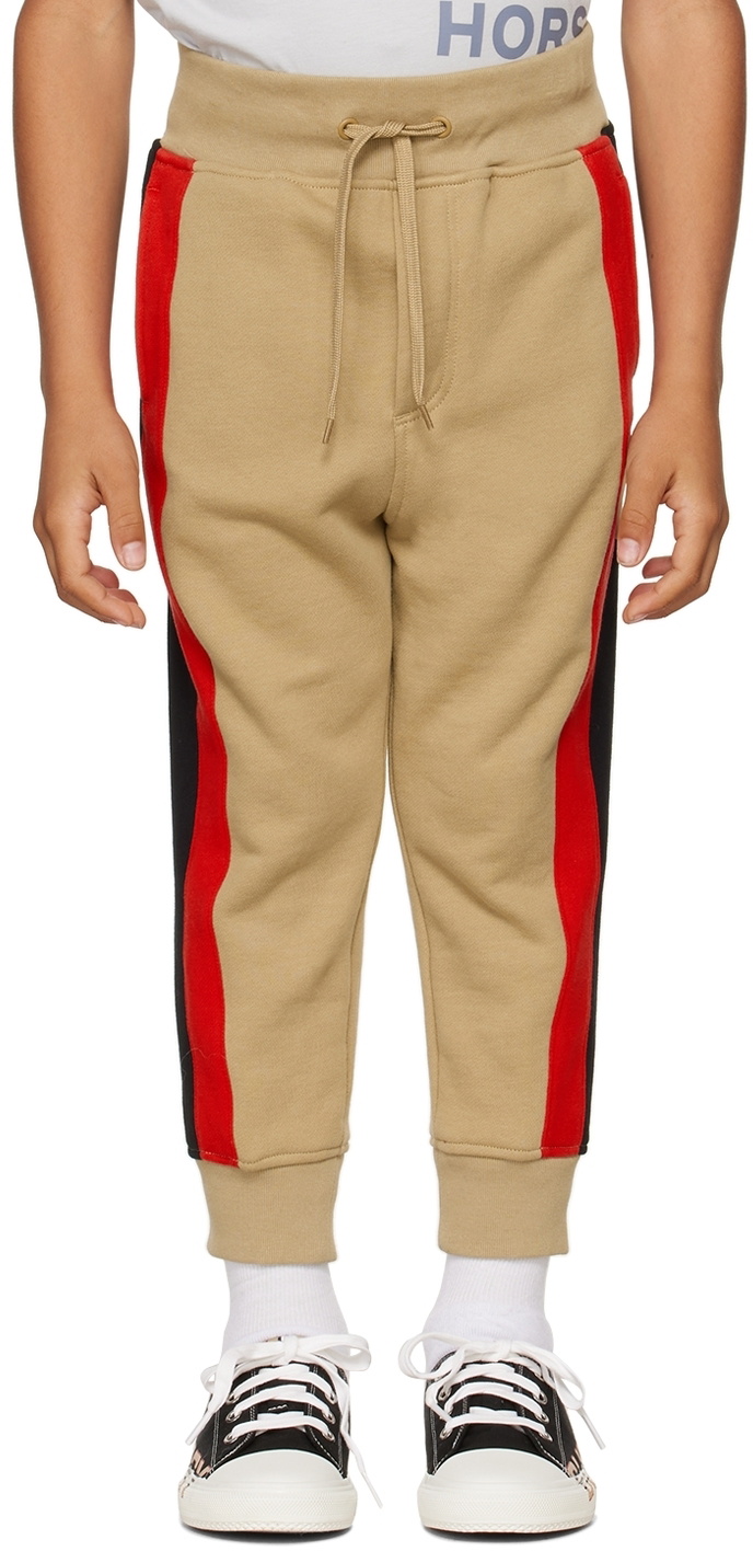 Burberry Sheldon Baby Boys Pants In Beige
