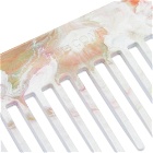 Re=Comb Recycled Plastic Hair Comb in Techno Aquatic