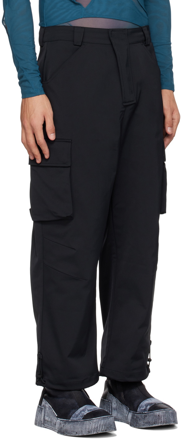 LNG SSENSE Exclusive Black Cargo Pants