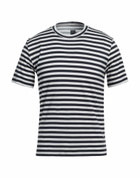Fedeli Mens T-shirt in Midnight blue