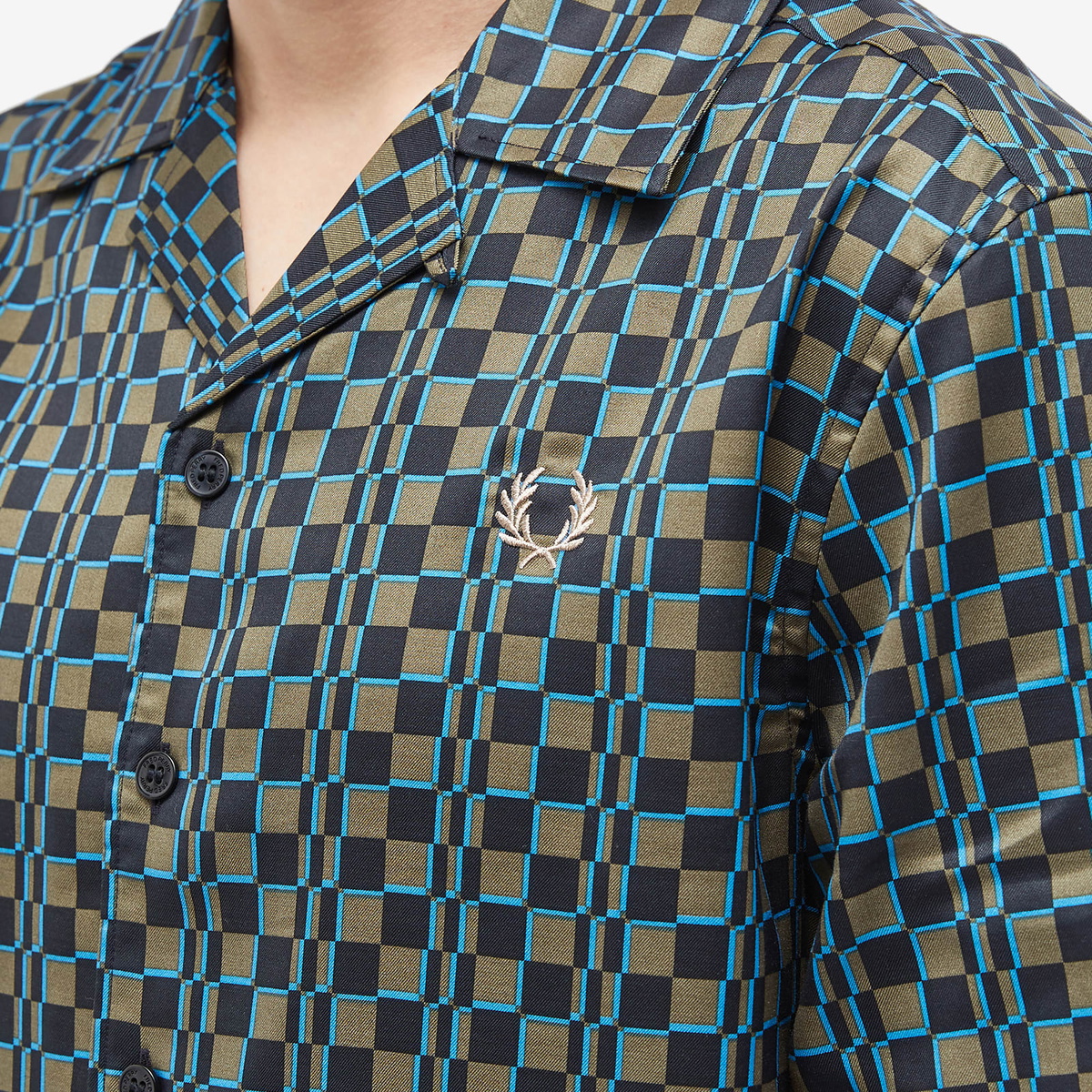 Louis Vuitton brown and beige checkerboard pattern PREMIUM POLO