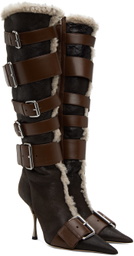 Blumarine Brown Hilda Boots