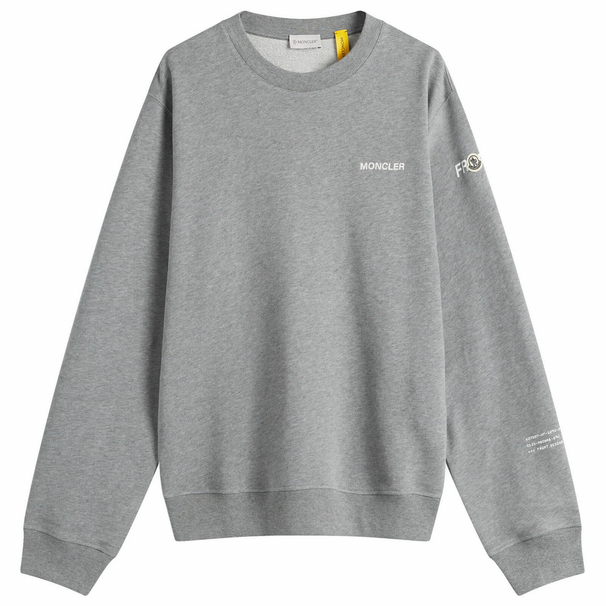 Moncler Men's Genius x FRGMT Sweatshirt in Grey Moncler