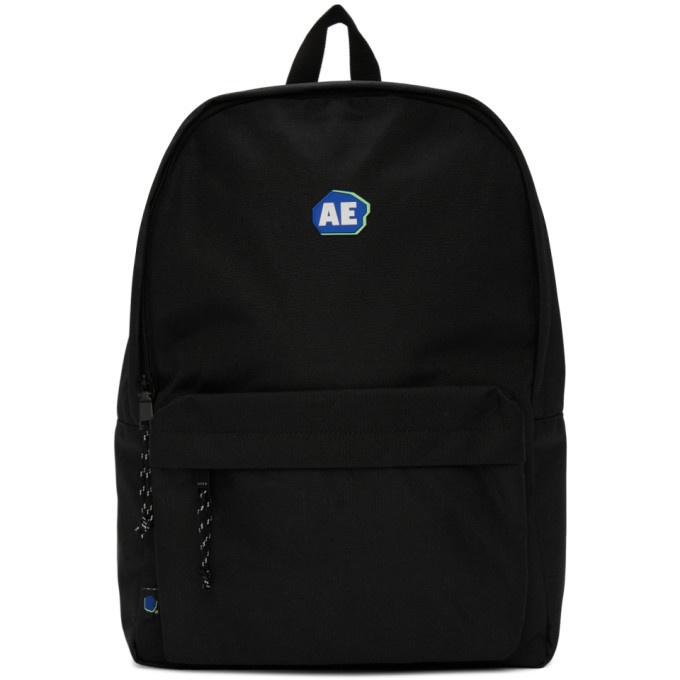 ADER error Black Stone Logo Backpack ADER error