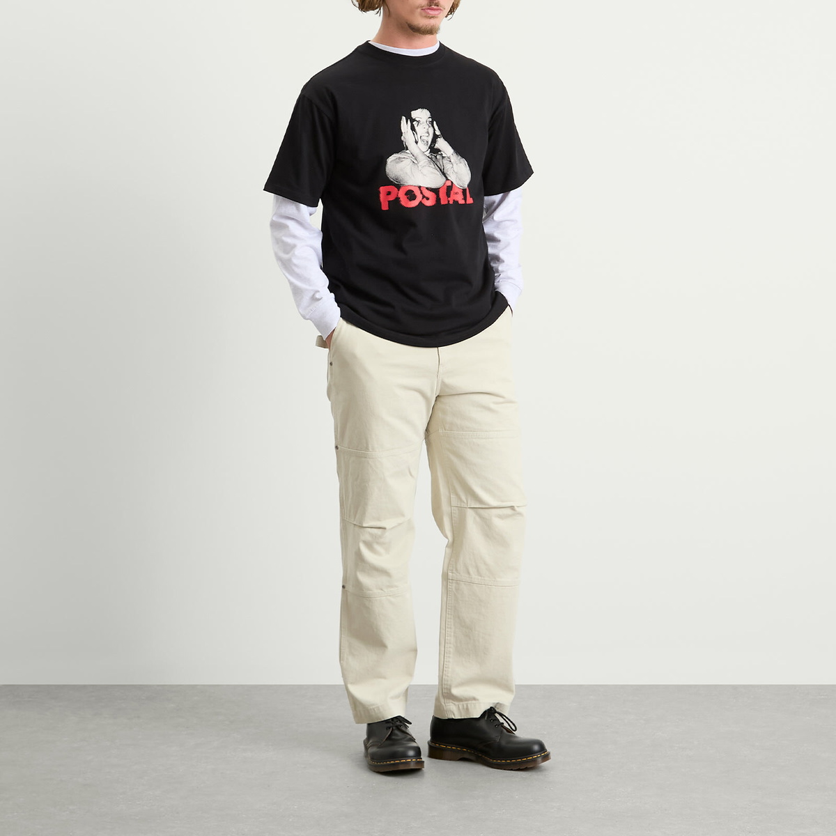 POSTAL Men's Hear No T-Shirt - Presented by END. in Black