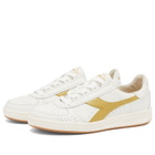 Diadora B.Elite '84 Sneaker in White/Gold