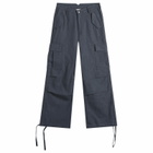 Rhude Men's Linen Parachute Pant in Navy