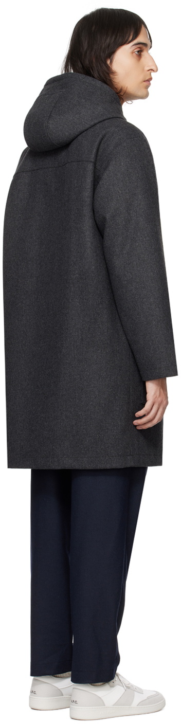 A.P.C. Gray Dave Coat A.P.C.