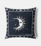 Dolce&Gabbana Casa Zodiaco Small cotton canvas cushion