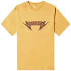 PACCBET Men's Sparks Logo T-Shirt in Brown