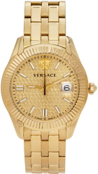 Versace Gold Greca Time Watch