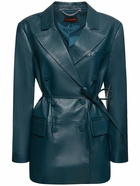 ALTUZARRA - Hattson Leather Belted Jacket