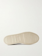Paul Smith - Basso Suede-Trimmed Leather Sneakers - Blue