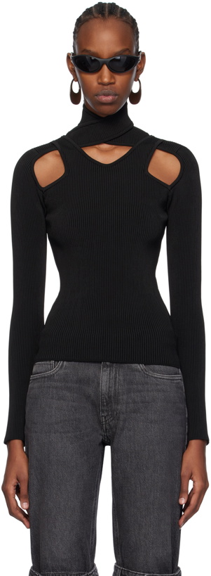Photo: Coperni Black Cutout Sweater