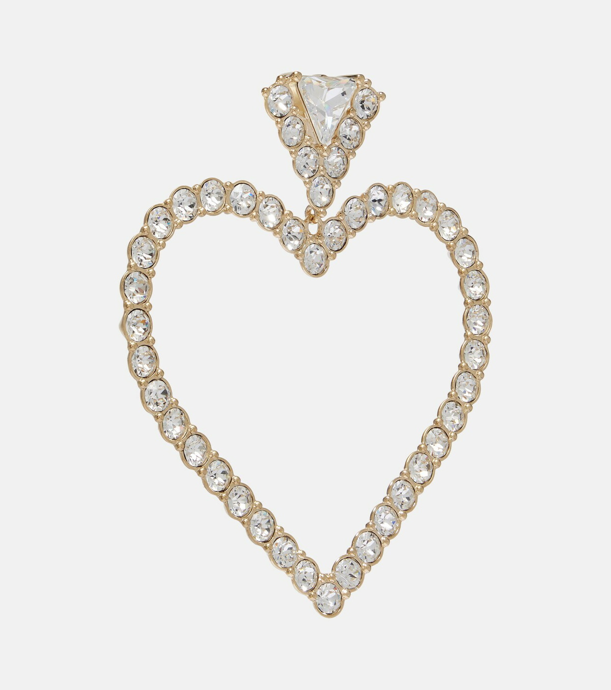 Valentino Cœur Royal embellished earrings