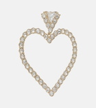 Valentino Cœur Royal embellished earrings