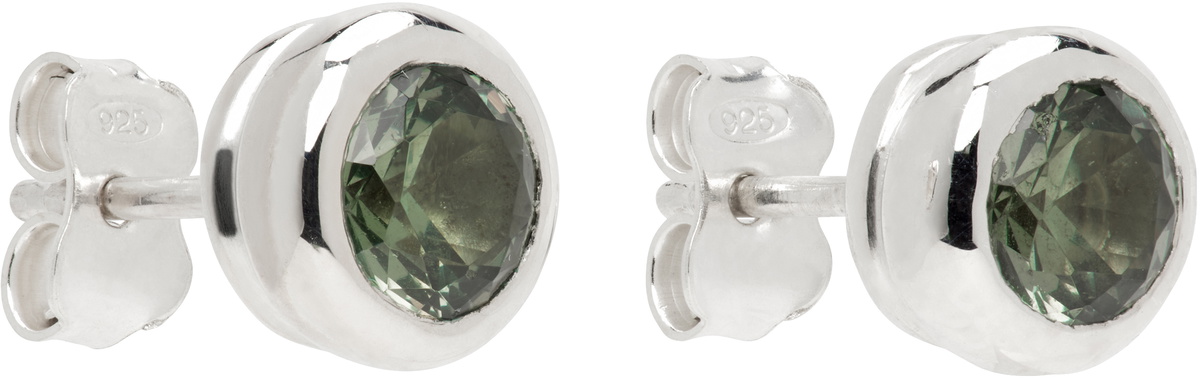 Pearls Before Swine Silver Malo Stud Earrings