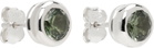 Pearls Before Swine Silver Malo Stud Earrings