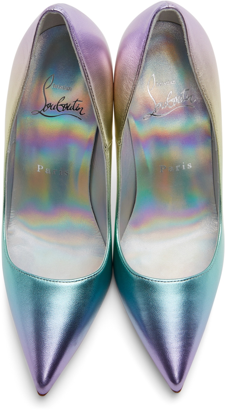 Christian Louboutin Multicolor So Kate Patent High Heel – AUMI 4