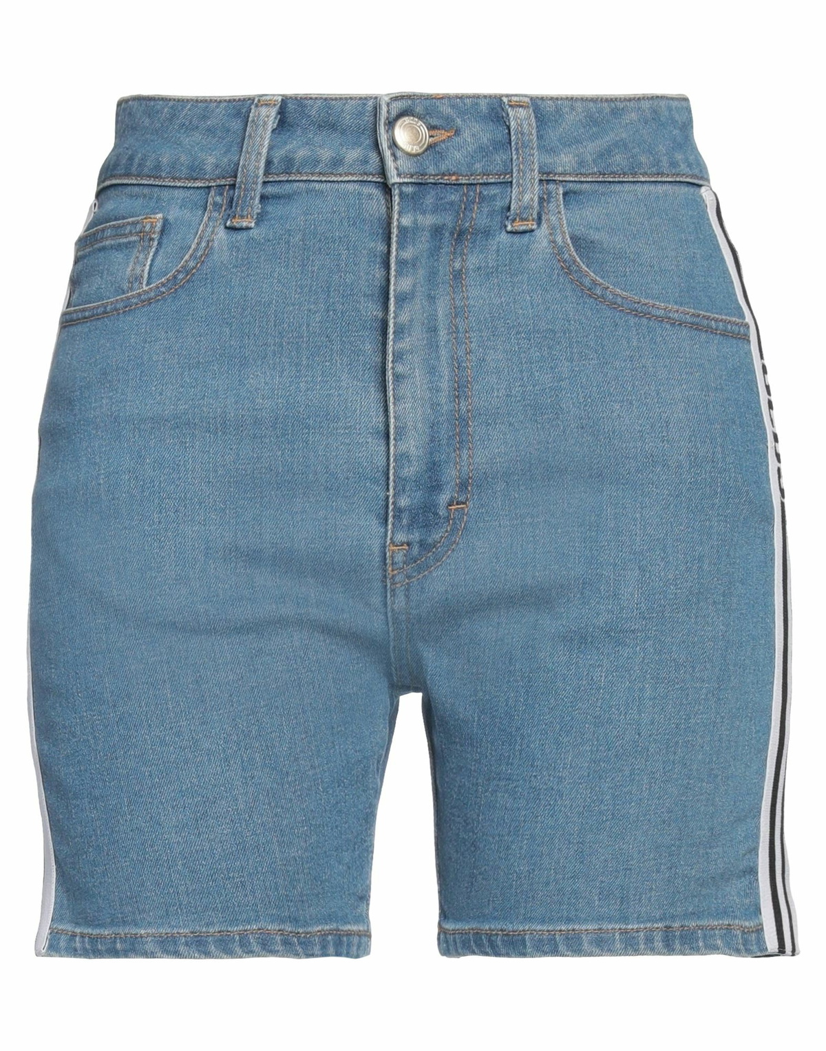 Gcds Womens Denim shorts in Blue